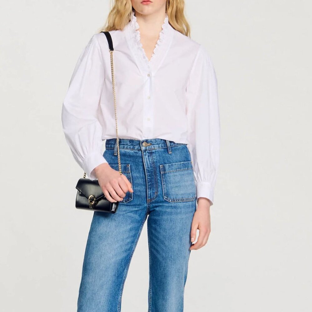 99% NEW SANDRO SHIRT